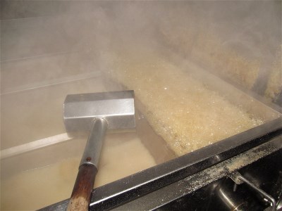 Froth on maple syrup -mmm smells so good!