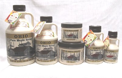 Carousel Watergardens Farm Pure Ohio Maple Syrup and Maple Cream