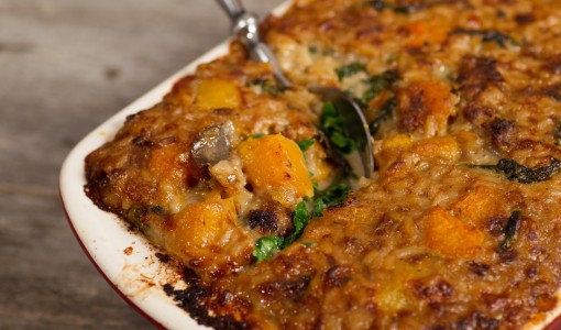 Butternut squash &amp; Rice