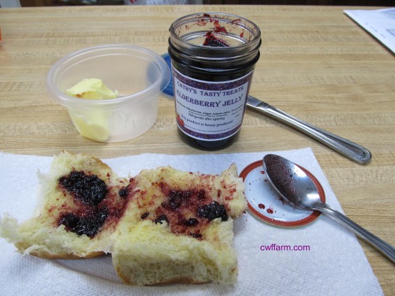 IMG_2144cwffarm Elderberry & butter on roll