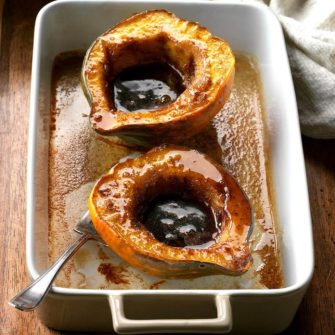Maple Glazed Acorn Squash