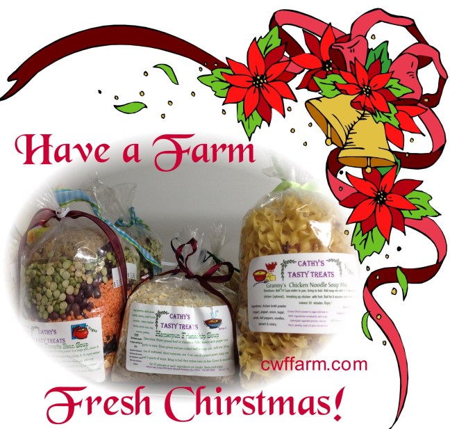 cwffarm soups have a farm fresh Christmas Rght border