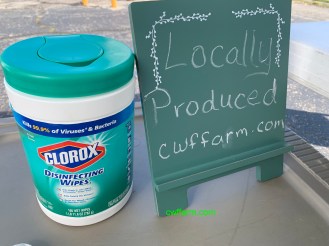 IMG_3018cwffarm keeping it clean &amp; disenfected at CWFFarm